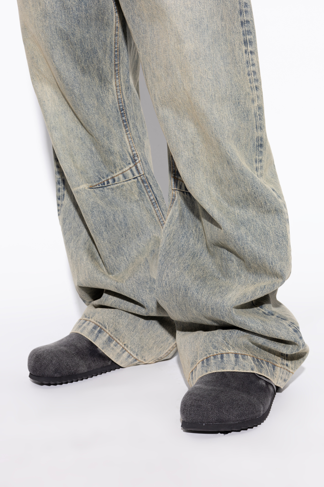 Diesel Denim slides D-WOODSTOCK | Men's Shoes | Vitkac